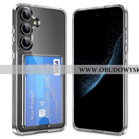 Etui Samsung Galaxy S25 Plus 5g Przezroczysty Uchwyt Na Karty Etui Ochronne