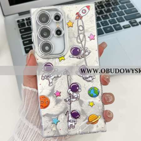 Etui Samsung Galaxy S25 Ultra 5g Astronauta Z Osłoną Na Obiektyw Etui Ochronne