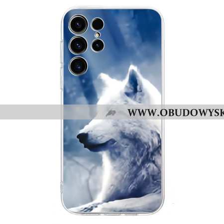 Etui Samsung Galaxy S25 Ultra 5g Biały Wilk