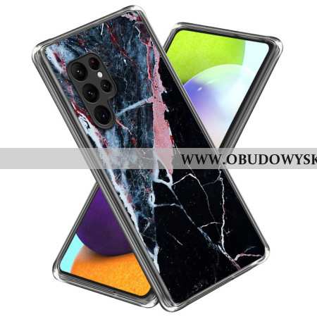 Etui Samsung Galaxy S25 Ultra 5g CZarny Marmur
