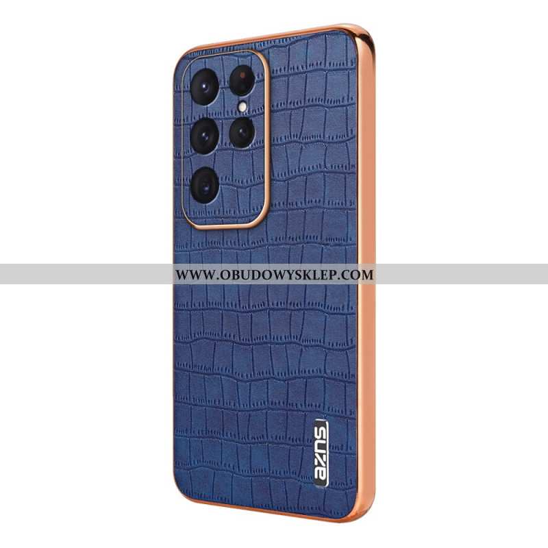 Etui Samsung Galaxy S25 Ultra 5g Efekt Krokodyla Azns Etui Ochronne