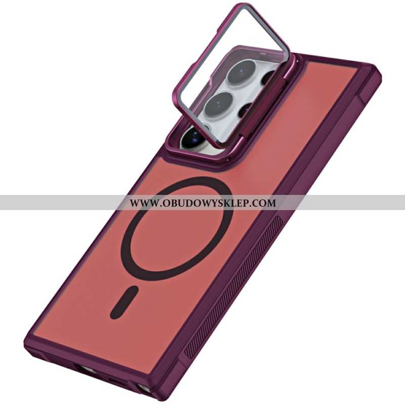 Etui Samsung Galaxy S25 Ultra 5g Kompatybilny Z Magsafe Matowa Obudowa Z Zabezpieczeniem Przed Odcis