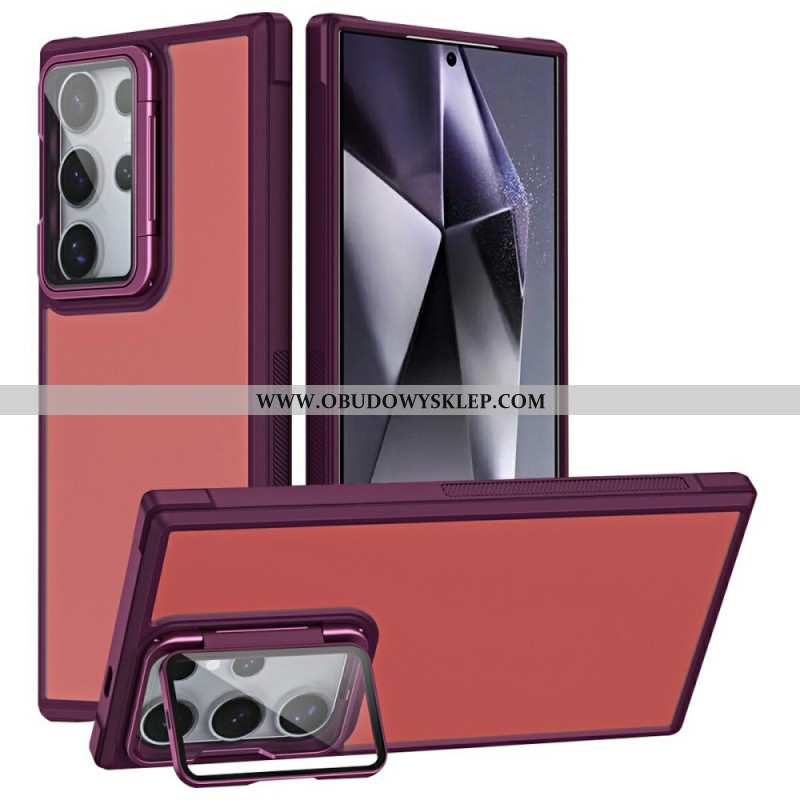 Etui Samsung Galaxy S25 Ultra 5g Osłona Obiektywu I Podstawka Etui Ochronne