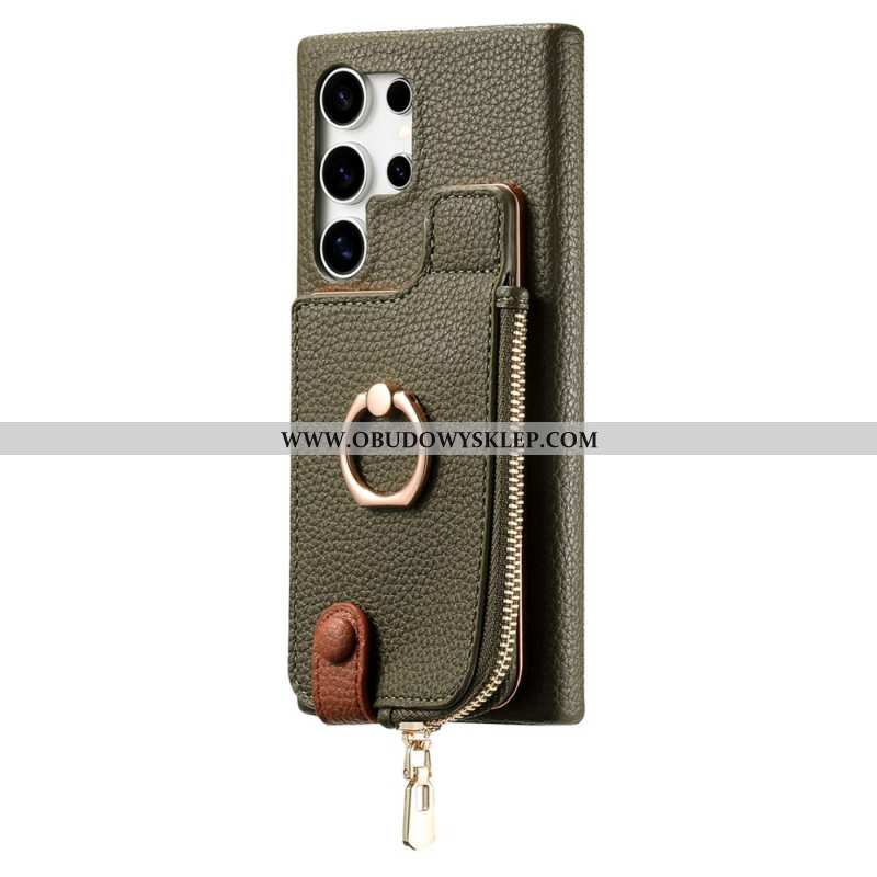 Etui Samsung Galaxy S25 Ultra 5g Portfel Ze Sztucznej Skóry