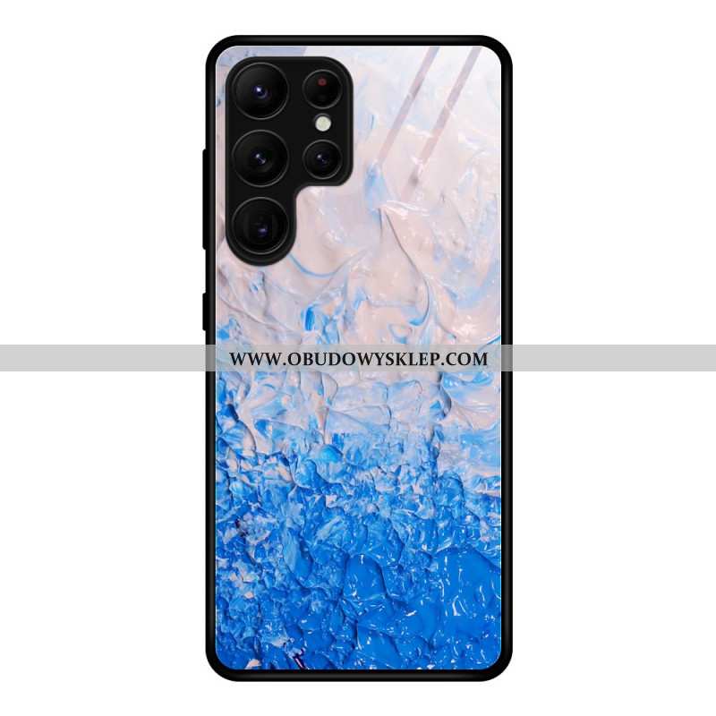 Etui Samsung Galaxy S25 Ultra 5g Szkło Hartowane Marmur Etui Ochronne