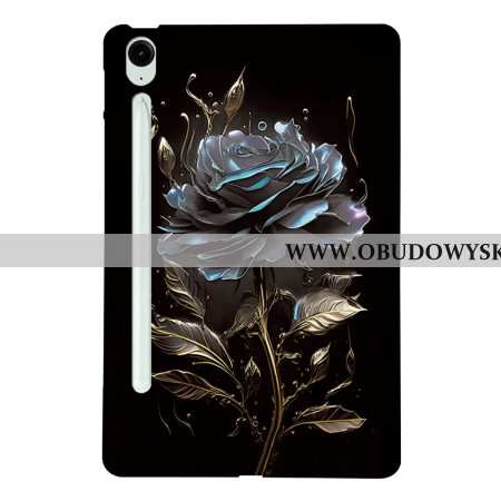 Etui Samsung Galaxy Tab S10 Fe Plus CZarna Róża
