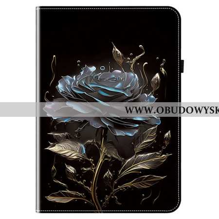 Etui Samsung Galaxy Tab S10 Fe Plus Etui Na Telefon Elegancka Ochrona Z CZarnej Róży