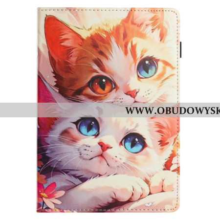 Etui Samsung Galaxy Tab S10 Fe Wzór Dwóch Kotów