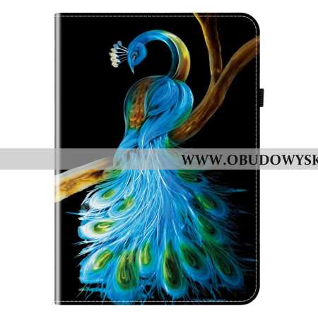 Etui Samsung Galaxy Tab S10 Fe Wzór Pawia Etui Ochronne