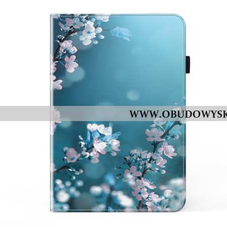 Etui Samsung Galaxy Tab S10 Plus Kwiaty Śliwy