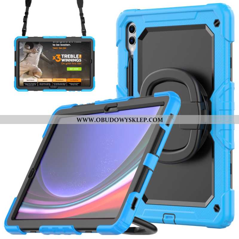 Etui Samsung Galaxy Tab S10 Plus Ultraodporna Ochrona Z Uchwytem Na Rysik I Paskiem Na Ramię Etui Oc