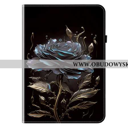 Etui Samsung Galaxy Tab S11 CZarna Róża Etui Ochronne