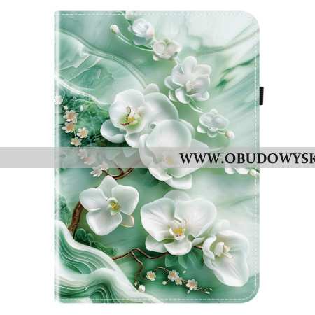 Etui Samsung Galaxy Tab S11 Kwiaty Jadeitu Etui Ochronne