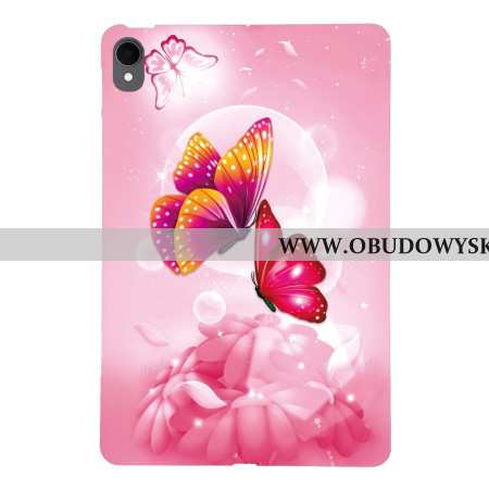 Etui Samsung Galaxy Tab S11 Różowe Motyle Etui Ochronne
