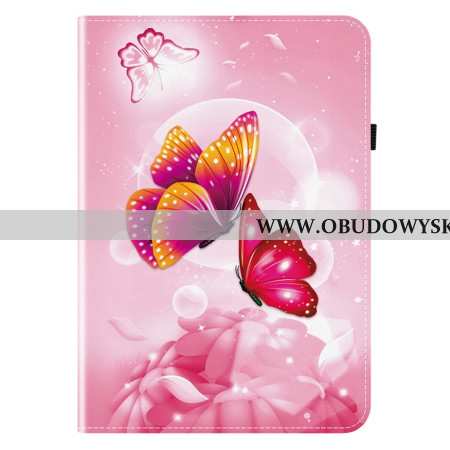 Etui Samsung Galaxy Tab S11 Różowe Motyle