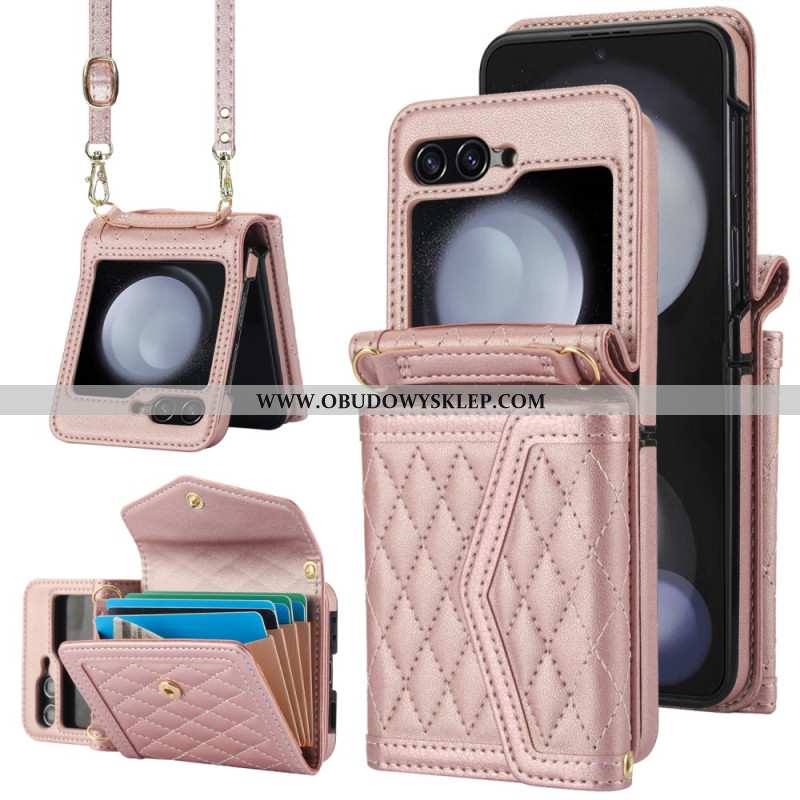 Etui Samsung Galaxy Z Flip 7 Fe Etui Na Karty Pasek Na Ramię I Smycz