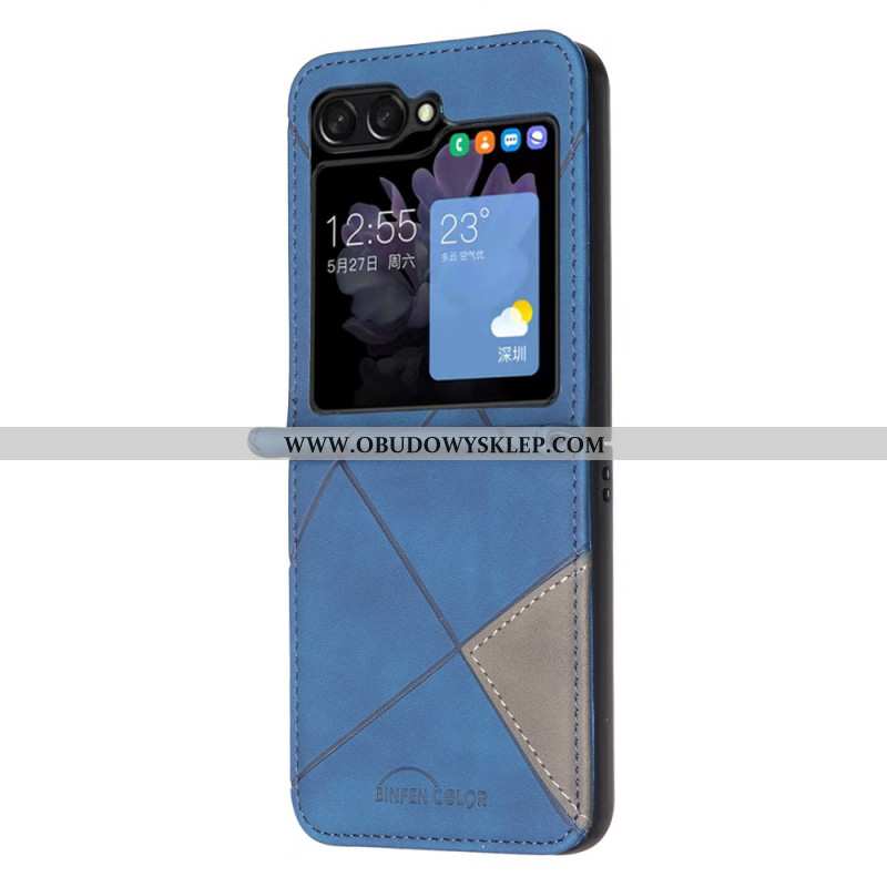 Etui Samsung Galaxy Z Flip 7 Fe Geometryczny Etui Ochronne