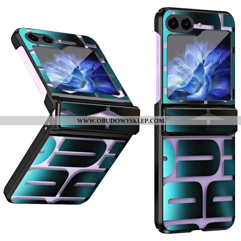 Etui Samsung Galaxy Z Flip 7 Fe Litery Z Hartowanym Szkłem