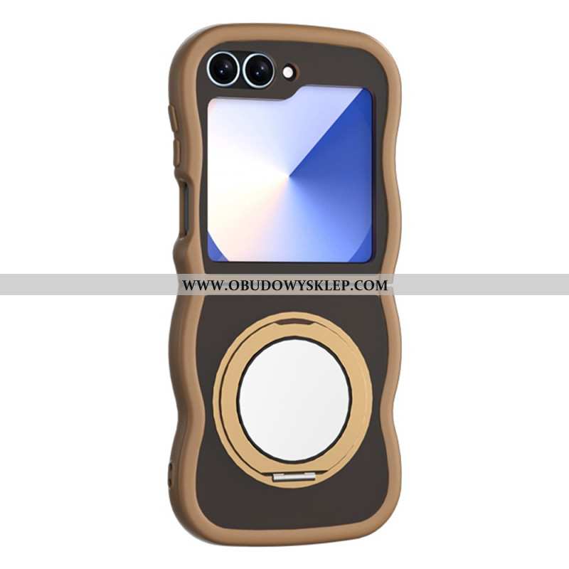 Etui Samsung Galaxy Z Flip 7 Fe Obrotowy Stojak I Wbudowane Lusterko