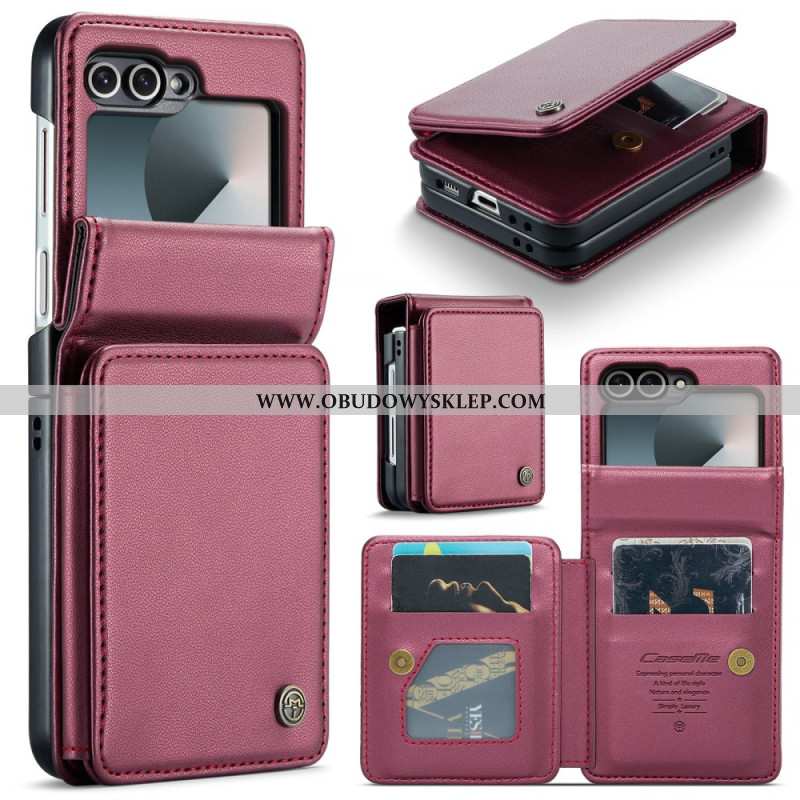 Etui Samsung Galaxy Z Flip 7 Fe Ochrona Rfid 5 Przegródek Na Karty