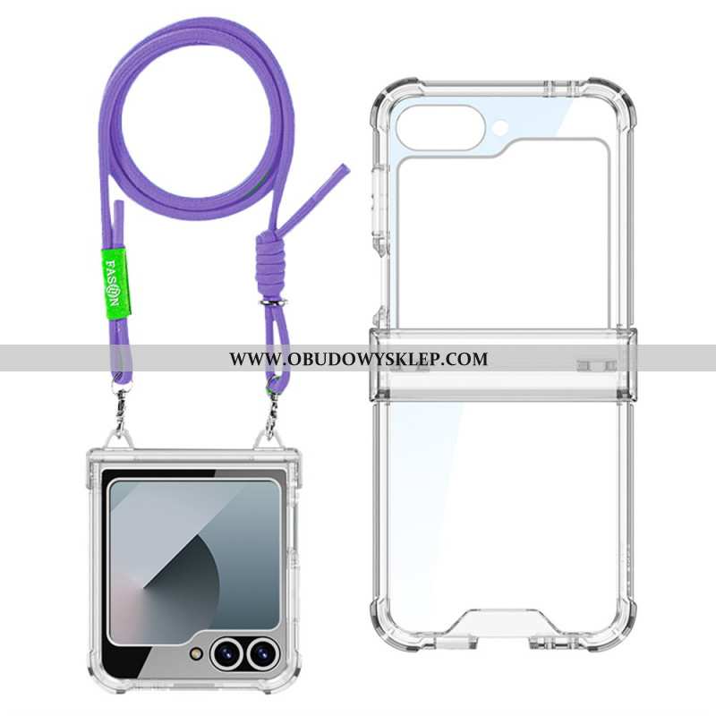 Etui Samsung Galaxy Z Flip 7 Fe Przezroczysty Etui Ochronne