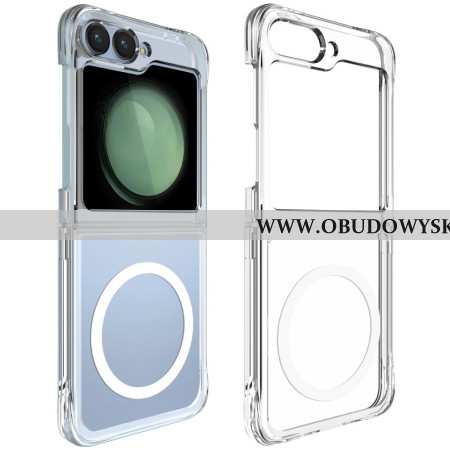 Etui Samsung Galaxy Z Flip 7 Fe Przezroczysty Magnetyczny Etui Ochronne