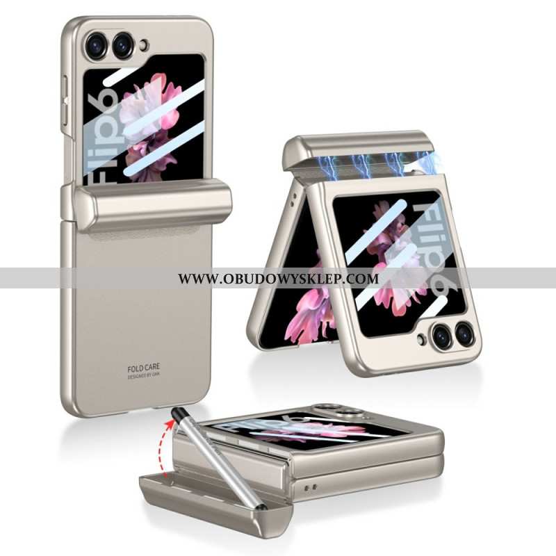 Etui Samsung Galaxy Z Flip 7 Fe Rysik I Magnetyczny Zawias Etui Ochronne