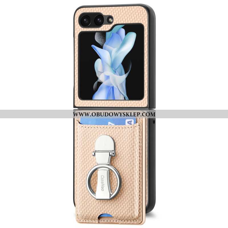 Etui Samsung Galaxy Z Flip 7 Fe Składany Stojak I Uchwyt Na Karty