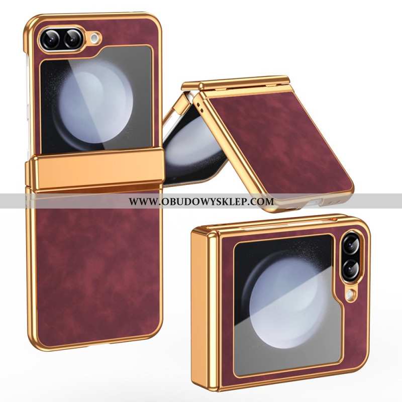 Etui Samsung Galaxy Z Flip 7 Fe Sztuczna Skóra