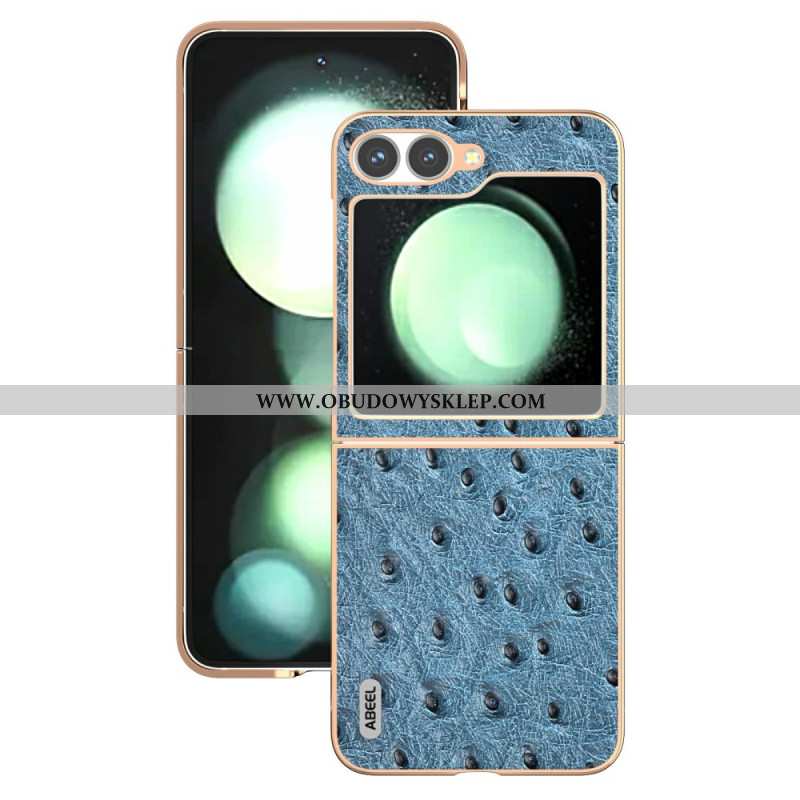 Etui Samsung Galaxy Z Flip 7 Fe Tekstura Strusia Etui Ochronne