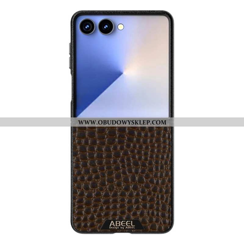 Etui Samsung Galaxy Z Flip 7 Tekstura Krokodyla Abeel Kompatybilna Z Magsafe