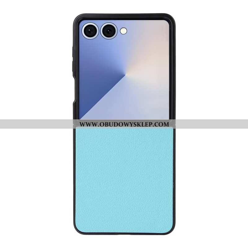 Etui Samsung Galaxy Z Flip 7 Tekstura Skóry Etui Ochronne