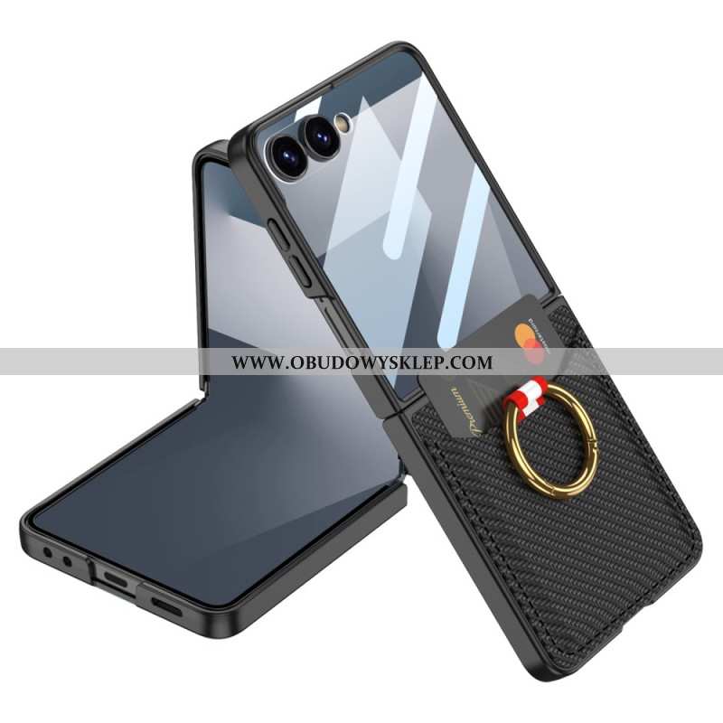 Etui Samsung Galaxy Z Flip 7 Uchwyt Na Pierścionek I Wizytownik Etui Ochronne