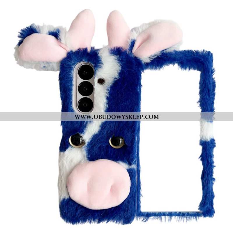 Etui Samsung Galaxy Z Fold 7 Pluszowa Krowa Etui Ochronne