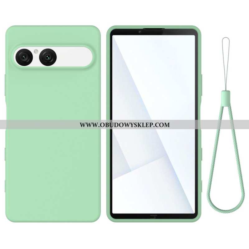 Etui Sony Xperia 10 Vii Silikon Z Paskiem Etui Ochronne