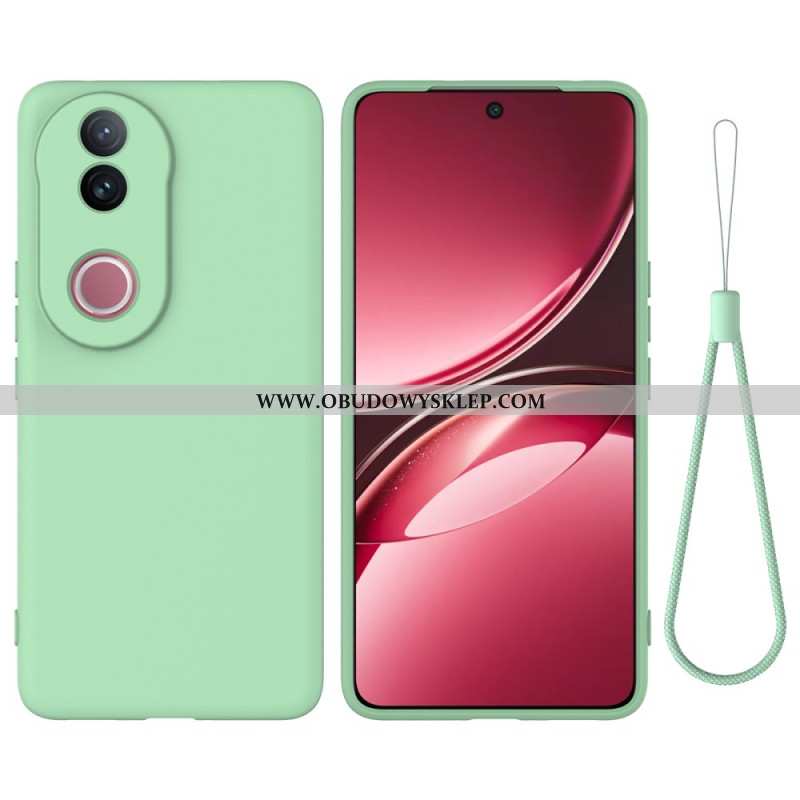 Etui Vivo V50 5g Pasek Z Płynnego Silikonu Etui Ochronne