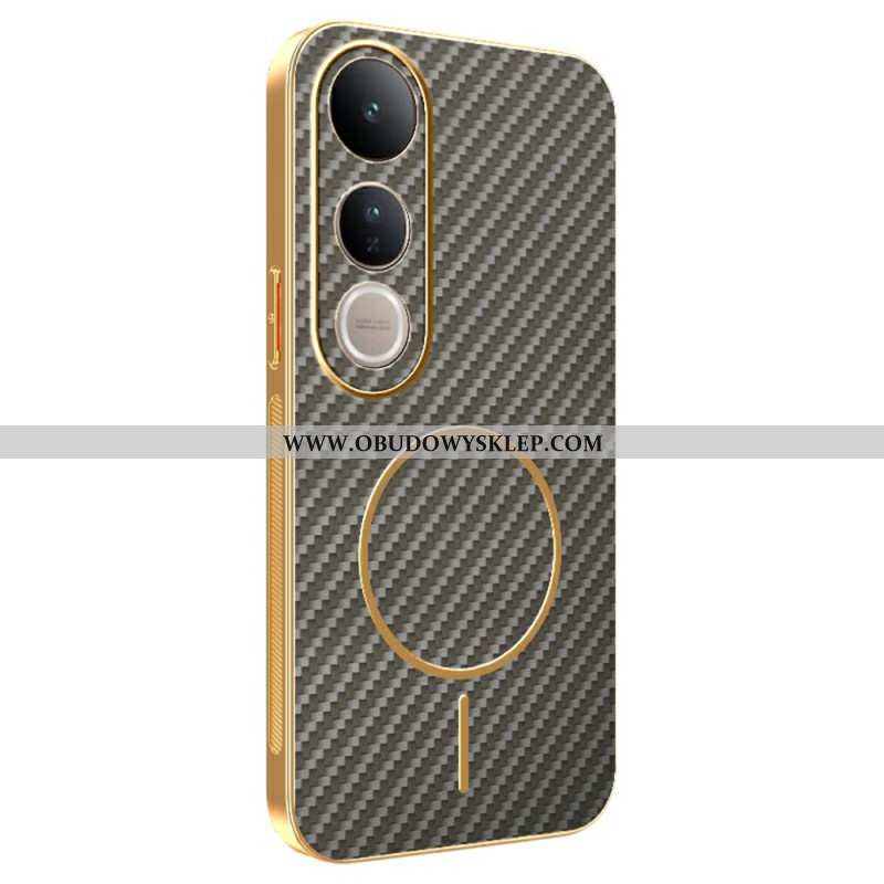 Etui Vivo V50 Lite 5g Tekstura Włókna Węglowego