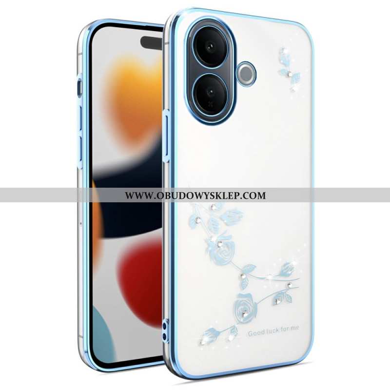 Etui Vivo V60 Lite Kryształki Górskie I Wieczne Kwiaty Etui Ochronne