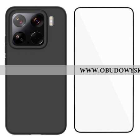 Etui Xiaomi 15 Silikon 2 W 1 Z Hartowanym Szkłem Ochronnym Etui Ochronne