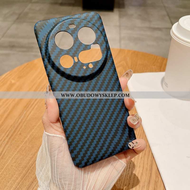 Etui Xiaomi 15 Ultra Tekstura Włókna Węglowego