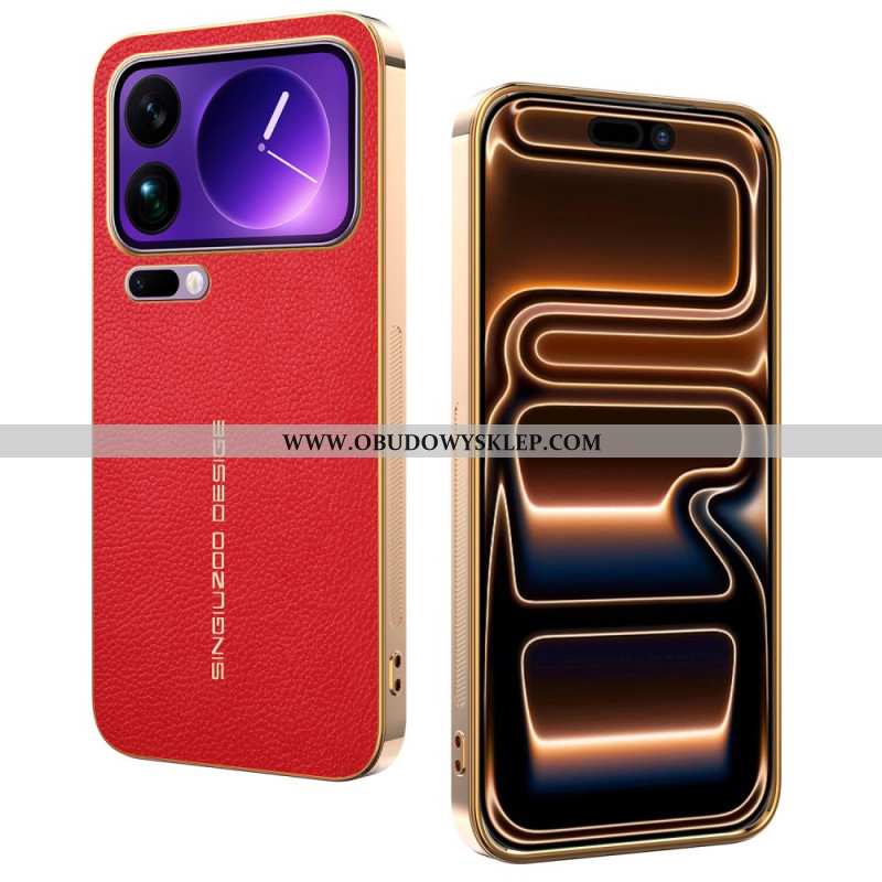 Etui Xiaomi 17 Pro Odporna Na Zarysowania Faktura Liczi Etui Ochronne