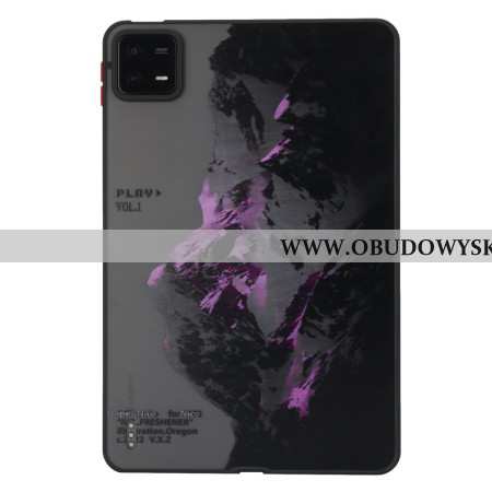 Etui Xiaomi Pad 6 Pro Fioletowa Zaśnieżona Góra