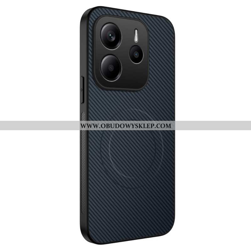 Etui Xiaomi Redmi Note 14 5g Kompatybilny Z Magsafe Fiber Węgiel