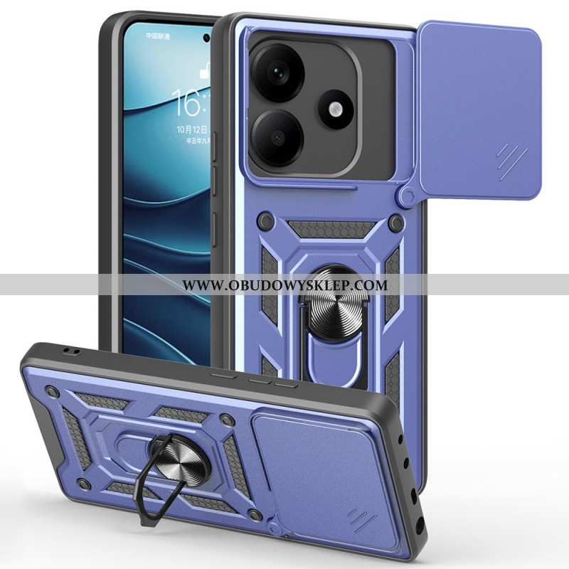 Etui Xiaomi Redmi Note 14 5g Przesuwana Osłona Aparatu I Podstawka Etui Ochronne