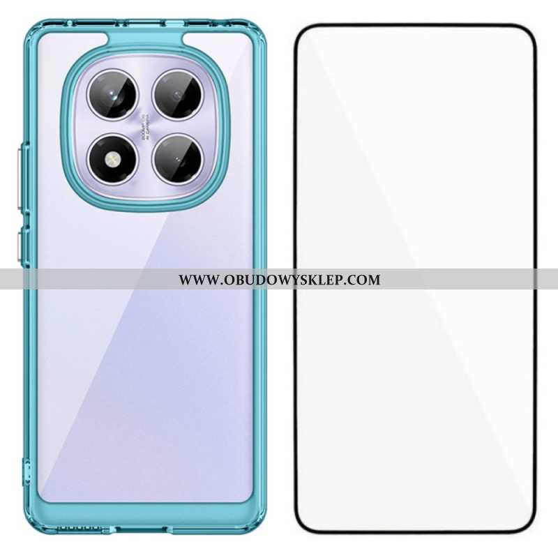 Etui Xiaomi Redmi Note 14 Pro 4g Hybryda Z Hartowanym Szkłem Ochronnym Na Ekran