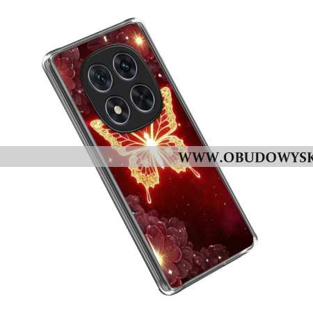 Etui Xiaomi Redmi Note 14 Pro 4g Złoty Motyl