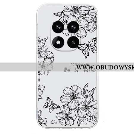 Etui Xiaomi Redmi Note 14 Pro Plus 5g Wzór Z Motylem I Kwiatem
