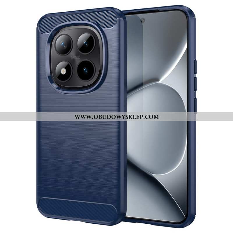 Etui Xiaomi Redmi Note 15 Pro Plus 5g Szczotkowane Włókno Węglowe Etui Ochronne