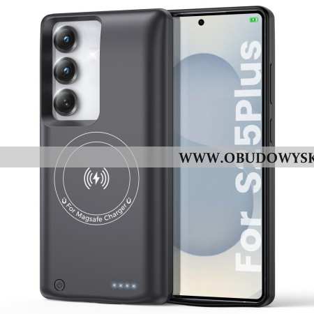 Etui Z Baterią 10000 Mah Do Samsunga Galaxy S25 Plus / S24 Plus Z Ładowarką I Magnetycznym Mocowanie