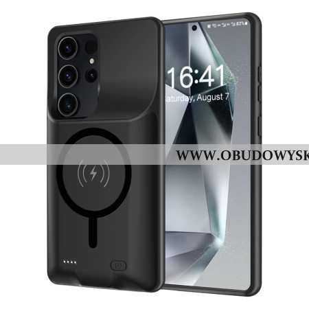 Etui Z Baterią 10000 Mah Do Ładowarki Zewnętrznej Samsunga Galaxy S25 Ultra Z Magnetycznym Mocowanie